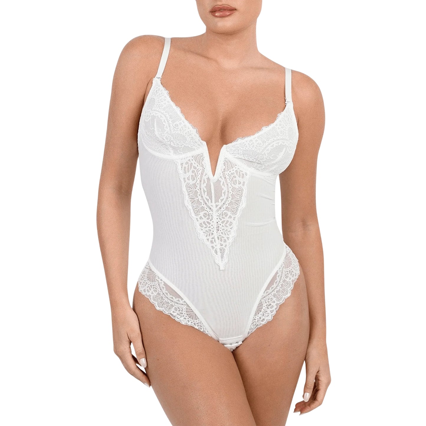 Komi | Body gainant en dentelle