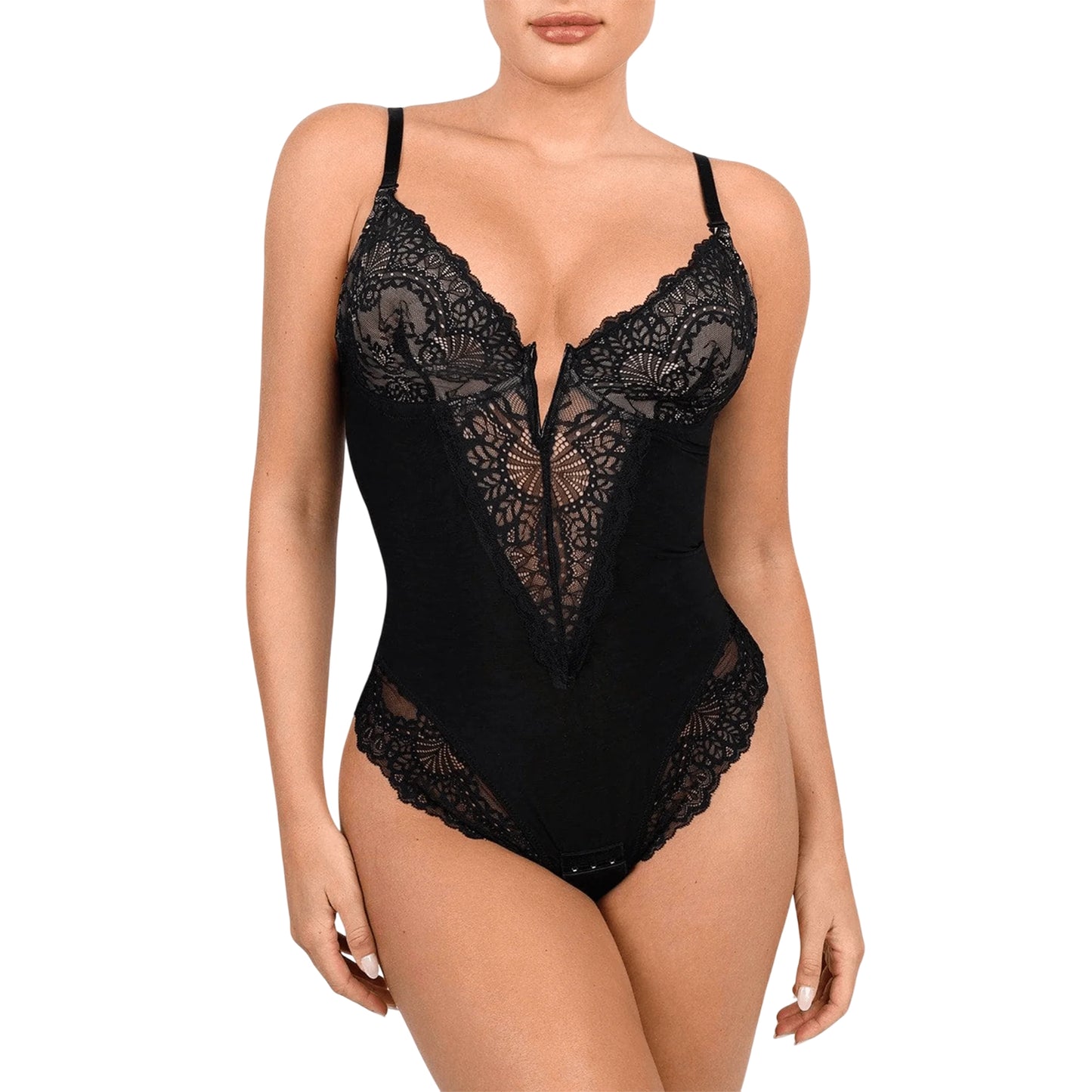 Komi | Body gainant en dentelle